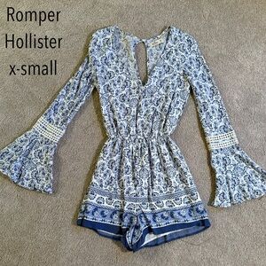 Hollister Bell Sleeve Romper